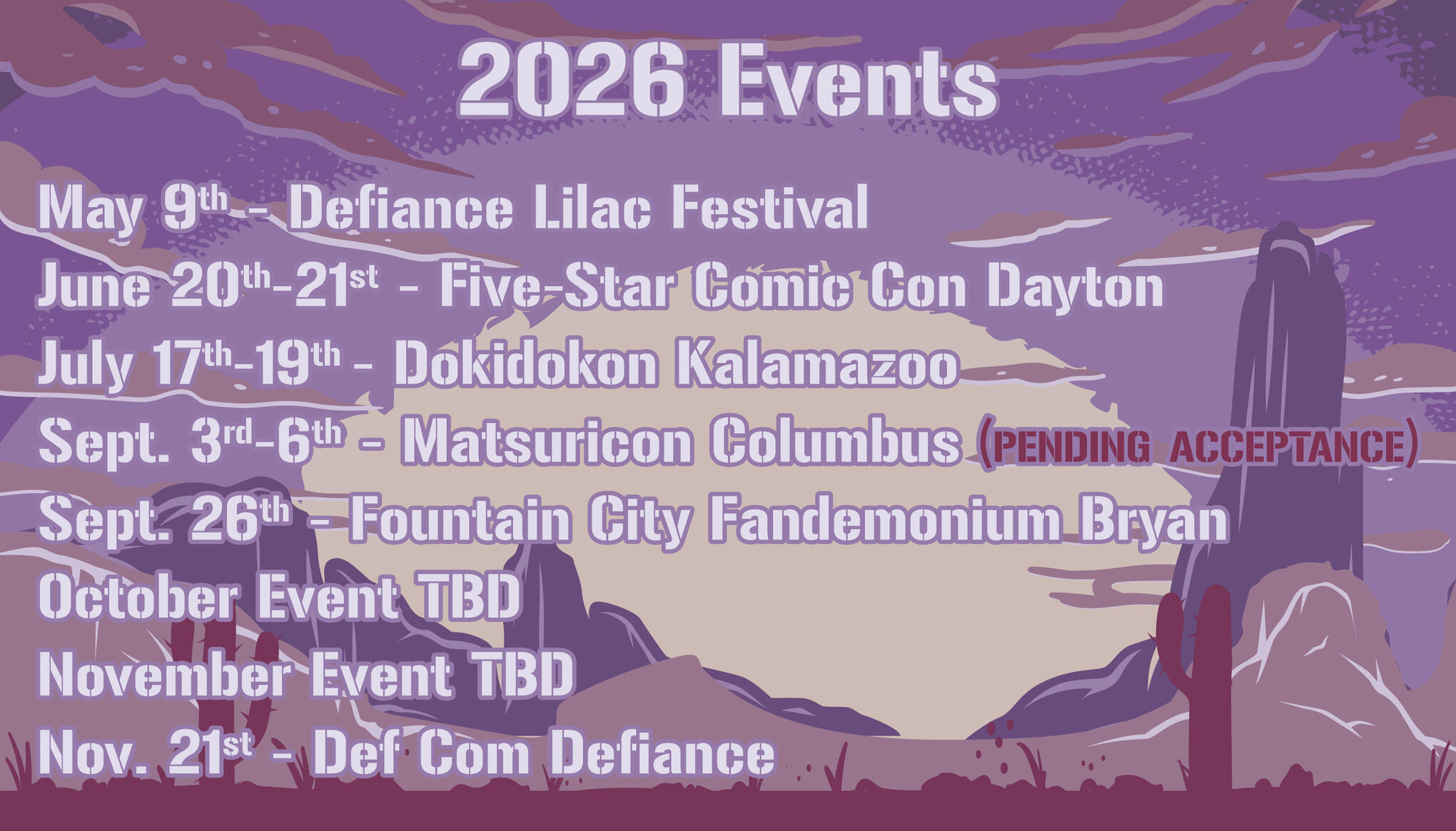 2025 Events
