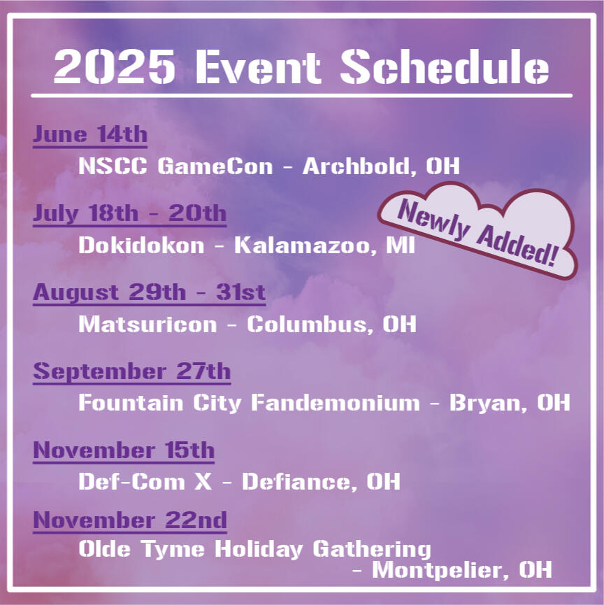 2025 Events